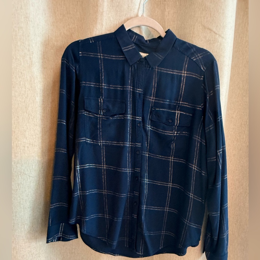 Abercrombie & Fitch window pane shirt